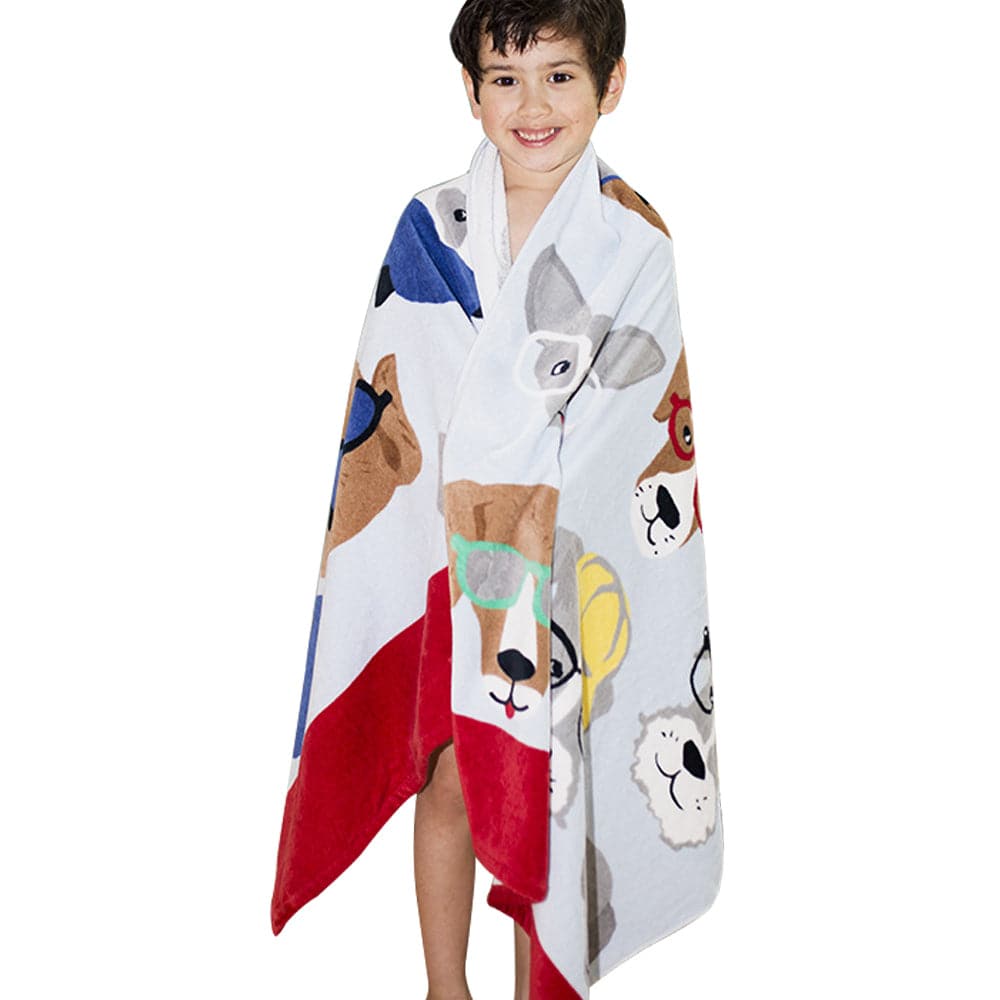 Hoodless Animal Bath Towel: Fun and Cozy Bath Time Adventure - MTWORLDKIDS.COM