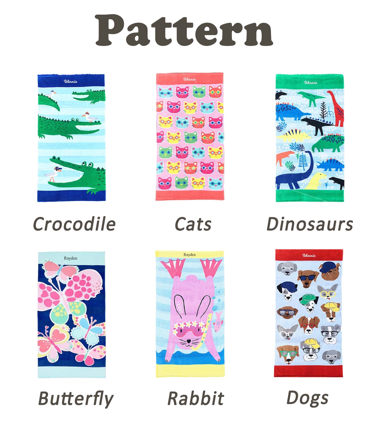 Hoodless Animal Bath Towel: Fun and Cozy Bath Time Adventure - MTWORLDKIDS.COM