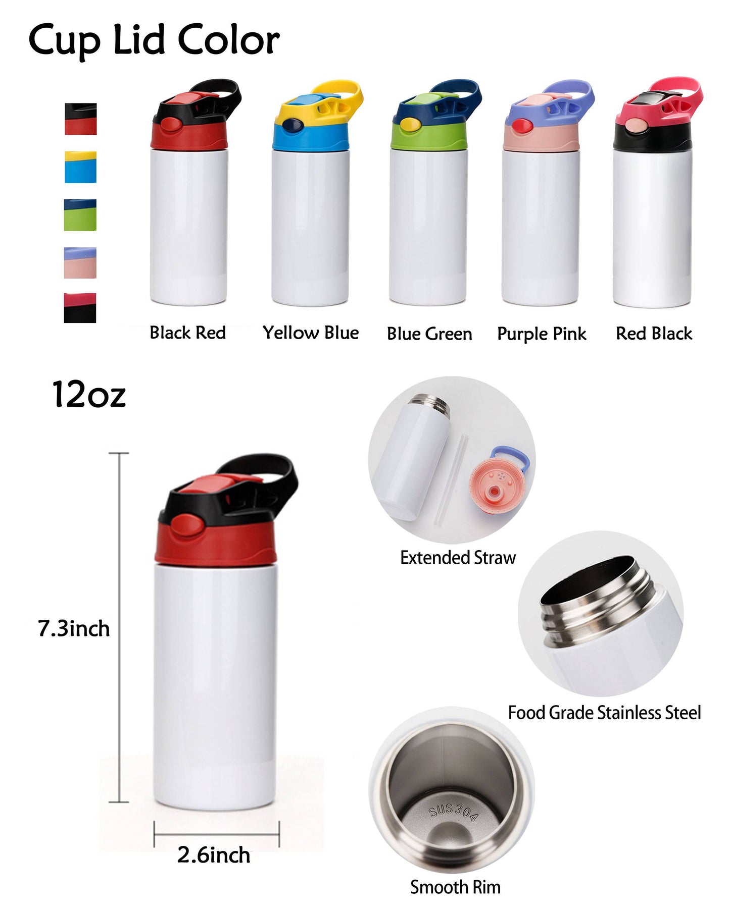 Stay Hydrated with Our 12oz Stainless Steel Thermos - MTWORLDKIDS.COM