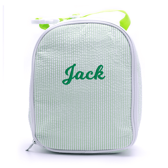 Personalized Seersucker Lunchbox - MTWORLDKIDS.COM