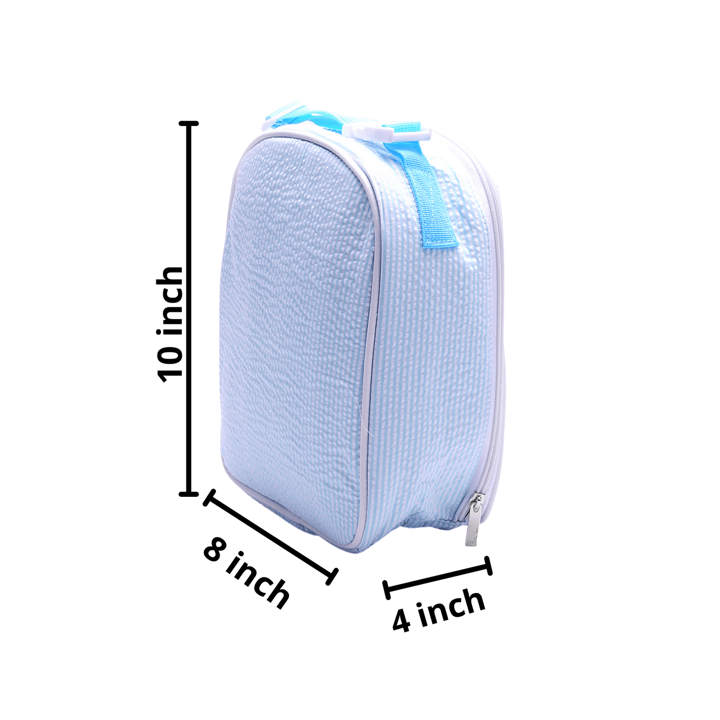 Personalized Seersucker Lunchbox - MTWORLDKIDS.COM
