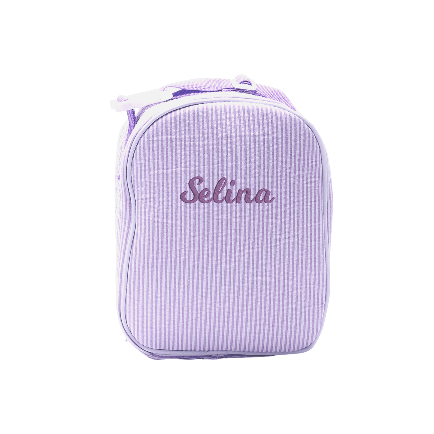 Personalized Seersucker Lunchbox - MTWORLDKIDS.COM